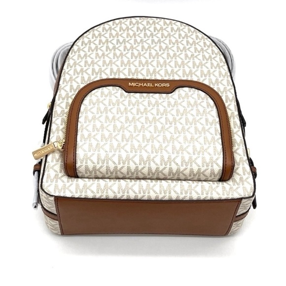 Michael Kors Jaycee Medium Zip Packet Backpack
Vanilla/Brown - Picture 9 of 11